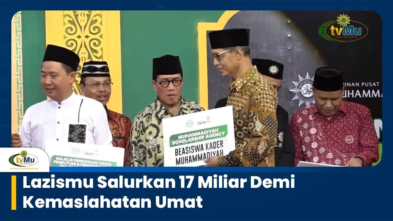 Lazismu Distributes 17 Billion Rupiah for the Benefit of the Community