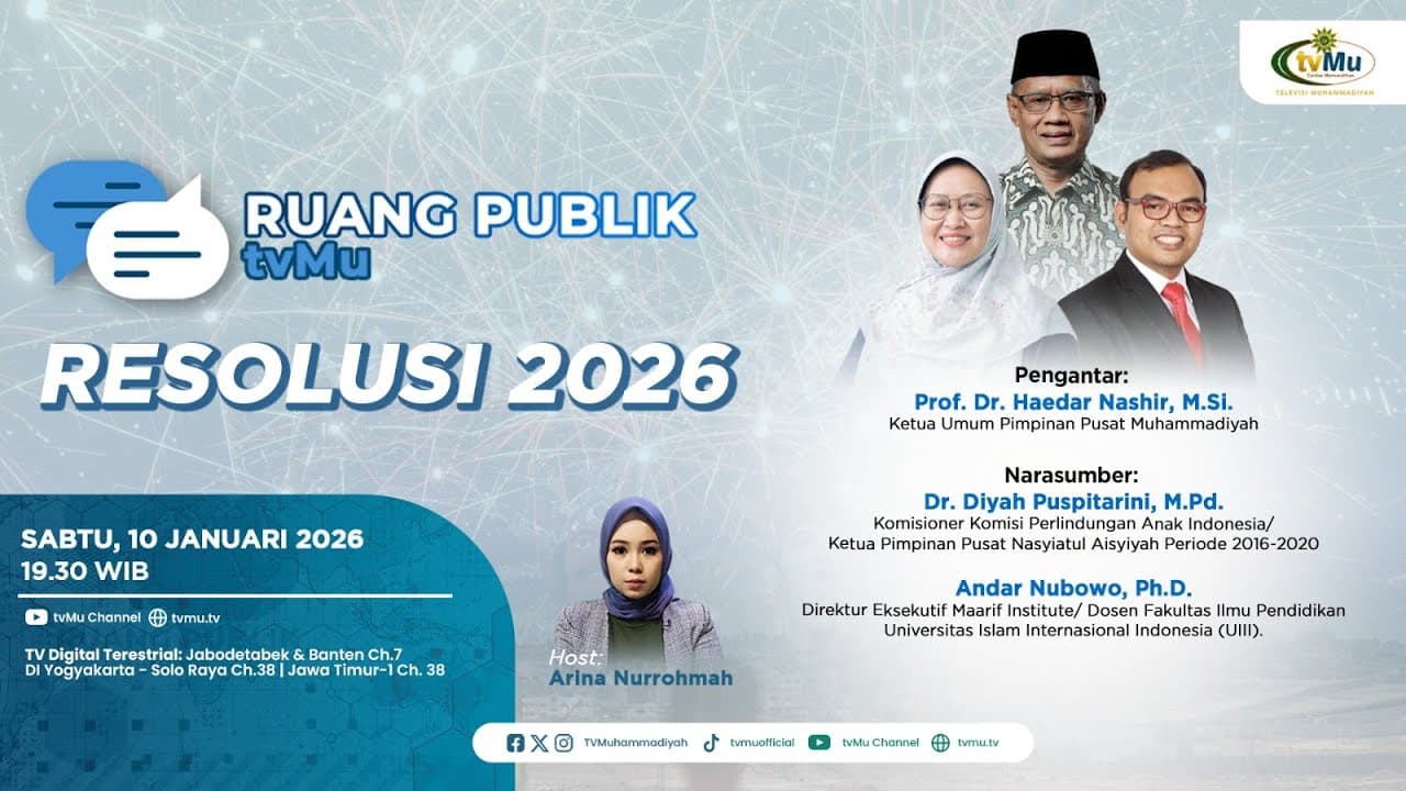 RUANG PUBLIK tvMu | Resolusi 2026